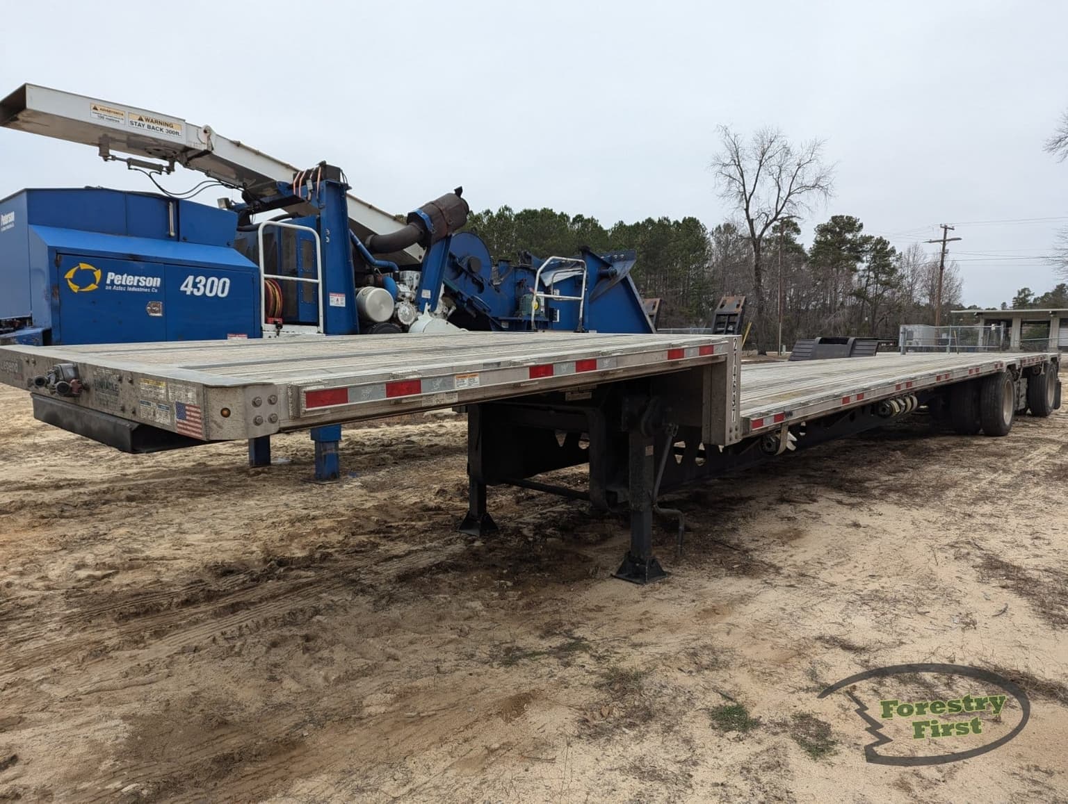2023 Manac 48' drop deck