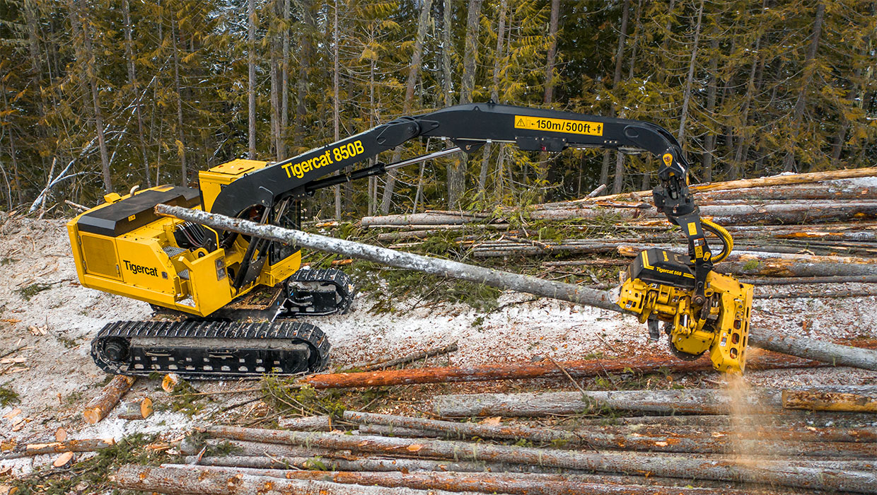 Tigercat’s New 850B Processor Packs a Punch
